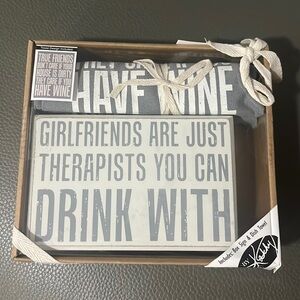 Small Inspirational Message Frame Gift set